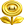 Gold Flower Badge