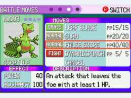 The best team for Pokemon Emerald with Sceptile