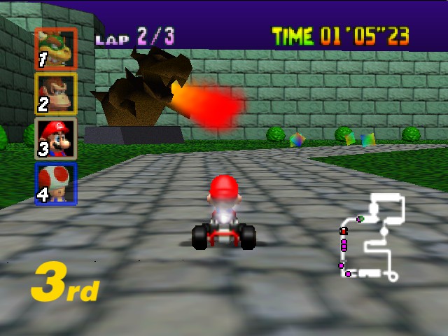 MARIO KART 64 #1 - GAMEPLAY DO INÍCIO 