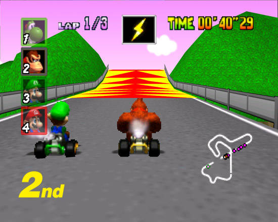 super mario kart n64