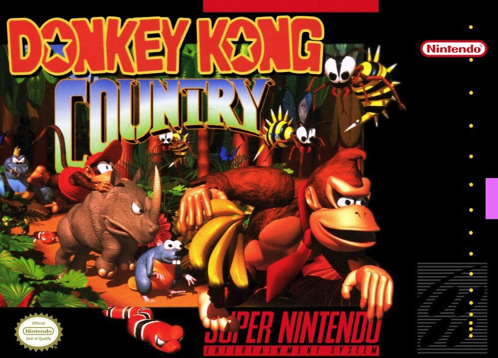 donkey kong country box